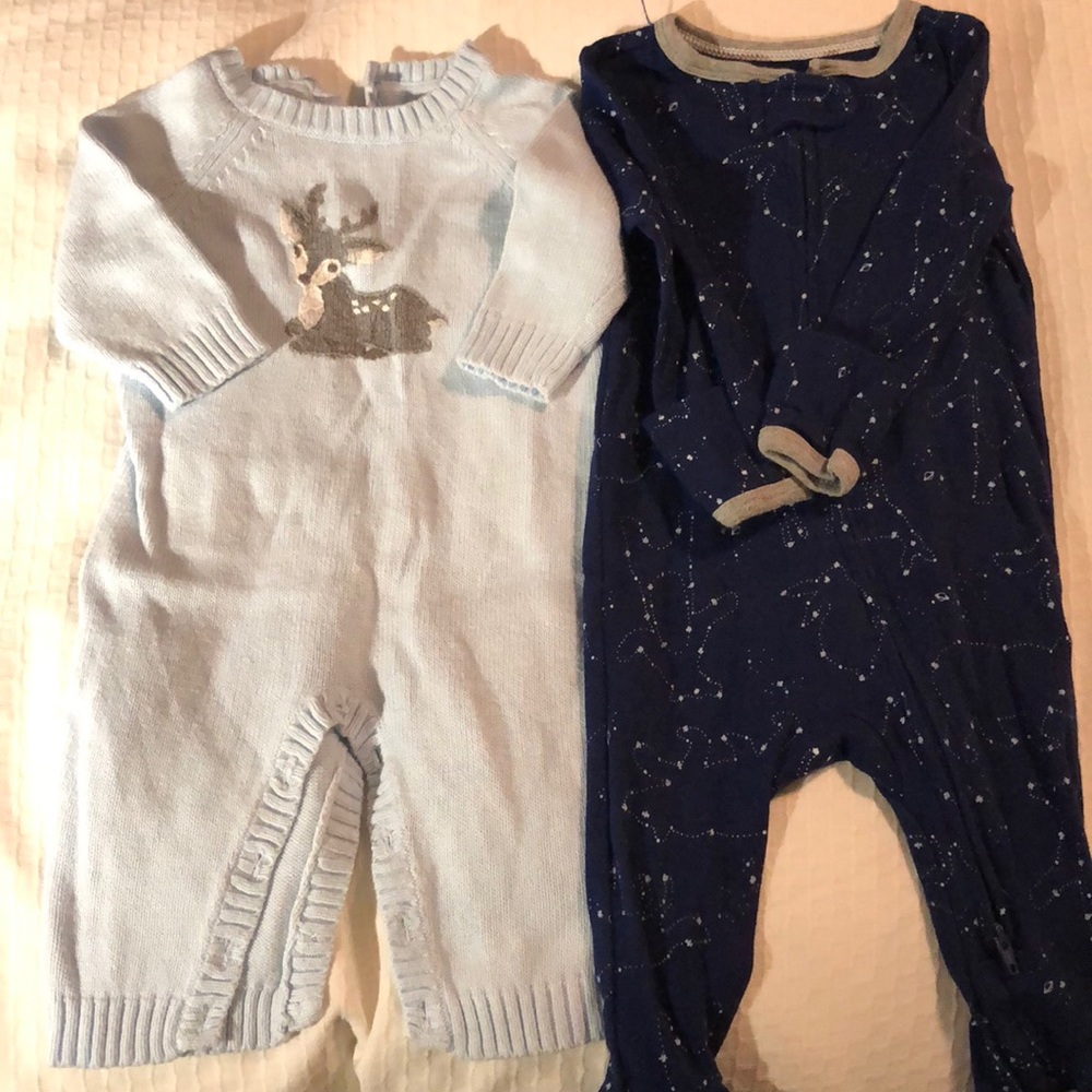 Two newborn onesies
